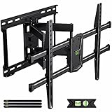 USX MOUNT 壁掛けテレビ 金具 耐荷重最大60kg 大型42~80インチ対応 テレビ壁掛け 金具 アーム式 フルモーション式 可動式 用前後､左右､上下多角度調節可能 LCD LED 液晶tv用 頑丈な 最大VESA 600x400mm 壁掛けスタンド TV Mount
