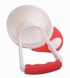 ベビー食器　お食事　ボウル　出産祝い　離乳食調理器具　破砕　研削ボウル　ベビーフード研磨器具　赤ちゃん　調理セット 離乳食用　安全　便利　簡単　実用性（白・赤）