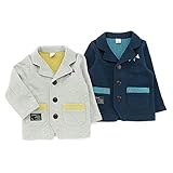 La Chiave(ラ キエーベ) ジャケット (80～130cm) キムラタンの子供服 (53278-171a) ネイビーブルー 80