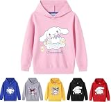 HBQZHS クロミ ちゃん 子供服 キッズ パーカー トレーナー 春秋冬 男の子 女の子 綿 長袖 Ｔシャツ トップス スウェット 日常着 キッズ服 ベビー服 コスチューム プレゼント(F1#,120CM)