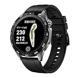 HUAWEI(ファーウェイ) WATCH GT 4 46mm ゴルフナビ搭載 スマートウォッチ コース攻略 練習モード 最長14日間持続ロン