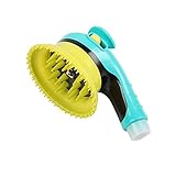 Decdeal 多機能ハンドヘルド　ペット犬猫 マッサージャー シャワーヘッド 噴霧器バスブラシ グルーミングツール