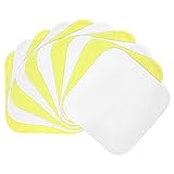 Planet Wise Flannel Wipes, Butter/White by Planet Wise