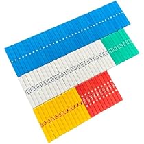 Amazon | 麻雀用品カラー点棒91本セット | 麻雀 | おもちゃ