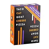 タコスキャット ヤギ チーズ ピザ ハロウィンエディション ワイルドに不気味なカードゲーム ファミリーゲームナイト用 | 15分間のラウンドで簡単にプレイ | 子供、ティーン、大人、家族が楽しめる | 2~8人用