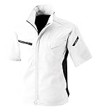 TS DESIGN AIR ACTIVEショートスリーブジャケット オールシーズン用 8156 05 ホワイト L