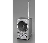 エスコ FM/AMスピーカーラジオ 100×160×130mm 78-1130-47/EA763BB-30