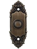 家のアンティークハードウェアPetite Frenchバロックsolid-brass Doorbellボタン R-010MG-313-AB