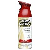 Rust-Oleum 245211 Universal All Surface Spray Paint, 12 oz, Gloss Cardinal Red - 6 Pack [並行輸入品]