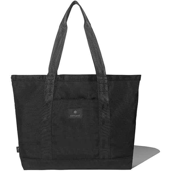 【新品未開封】スノーピーク トートバッグ Canvas NOASOBI ブラック Canvas NOASOBI ToteBag M One Black / オンライン限定(EC-AC