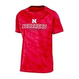 NCAAアラバマCrimson Tide Boys半袖クルーネックラグラン合成Tシャツ M レッド