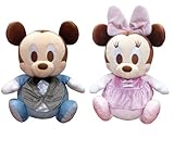 ベビーミッキー&ベビーミニー（フォーマル2014ver）・ウェイトドール 【受注品 ご結婚、誕生日のお祝いに 】