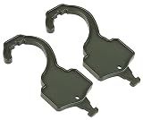 Tarnnetz タクティカル ベルト ハンガー フック ナイロン ディスプレイ バックル ウエストバンド インサート ハンガー エアガン ハンティング ミリタリー ベルト フック アクセサリー用 (2個) M サイズ グリーン
