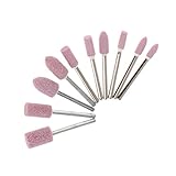 Fenteer 高品質　研削ホイール　セラミックス　研磨ヘッド　研削工具　10個セット　