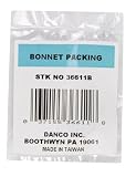 Danco Bonnet Packing 5 / 8 " OD。X 3 / 8 " ID。X 1 / 4 " Tゴムポリ袋