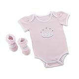Baby Aspen Little Princess Bodysuit and Sock Gift Set by Baby Aspen