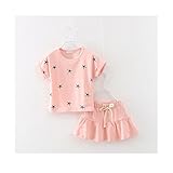 Candykids キッズ シャツ スカート 2点セット 子供服 半袖トップス ガールズ 女の子 女児 ドレス ワンピース フリル キッズワンピース キッズ ワンピース 入学 入園　子供服 キッズ 女