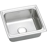 Elkay LFR1918 Gourmet Lustertone Sink, Stainless Steel by Elkay