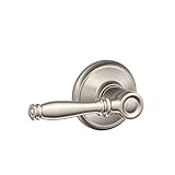 Schlage f10-bir-619サテンニッケルPassage Birminghamスタイルレバー