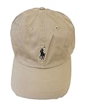 (ポロ ラルフローレン)POLO Ralph Lauren キャップ キッズ(子供用) CAP PONY ポニー マーク ワンポイント ベージュ×ネイビー 8-20 [並行輸入品]