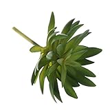 Dovewill 自然風　人工多肉植物　緑の葉　植物　造花　デコレーション　インテリア