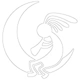 Sticker Shop Haru ココペリ ステッカーD 白