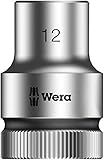 Wera Zyklop 8790 HMC 1/2 Socket, Hex head 12mm x Length 37mm by Wera