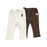 【アウトレット】Biquette Club (ビケット クラブ)長丈パンツ (80～130cm) キムラタンの子供服 ベージュ 90 (10360x10560-154)