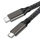 USB Type-C to Type-C Type-Cケーブル 2ｍ ブラック ロング 長い 映像出力