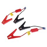 Lovoski 32cm　全2点　200A 10AWG　車用　バッテリー電源クリップ　クランプ　ケーブル EC5 プラグ