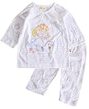 【あるこんたるこん】ルームウェア ハグミー ベビー キッズ 女の子 7分袖 シャツ パジャマ ハーフパンツ (90)