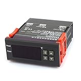 XDiscount デジタル温度計 電子 DC 12V 10A 電子温度コントローラ