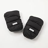 7AM Enfant ベビーカー用手袋 ウォームマフ フリース ベビーカー WarMMuffs Fleece Lined Brights 手袋 【color：Black】 [並行輸入品]