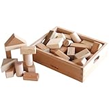 OAK VILLAGE(オークヴィレッジ) 寄木の積木 (木箱入り)【02121-00】
