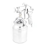 uxcell　スプレーガン 重力式　メタルカップ付　塗料塗装　1000ml