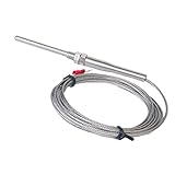 Dovewill 熱電対センサー　プローブ　　温度調節器　Kタイプ　 -100°C to 1250°C　50mm　2M