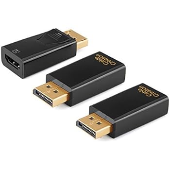 FREEGENE DVI Graphics Card Display GPU Detection Monitor Dummy Plug Adapter 4K@60Hz, 3 Pack