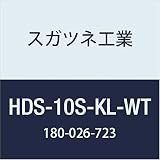 スガツネ工業 ドア用金物 セルフクローズステー 2本使い用 HDS-10S-KL-WT 1