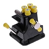 Demiawaking バイス 小型 万力 穴開け加工 コンパクトバイス　底面ゴム吸盤　卓上に固定　工具 固定 材料 木材 金属