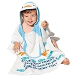 （ハピハピ）Hapi♡Hapi 選べる6タイプ ベビーローブ ベビータオル やさしさに包まれる　ハピハピスタイル (ペンギン)