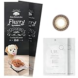 カラコン フルーリー ワンデー くりくりプードル 明日花キララ 1day 【2箱20枚入】 度あり 度なし【マスクシートセット】 (±0.00)