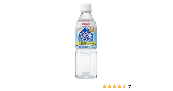 Amazon ピジョン ミネラルアクア 500ml 24個 ピジョン ベビー用飲料 通販
