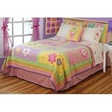 PEM America Sweet Helen Multicolor Quilt Set - Twin [並行輸入品]