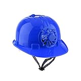 F Fityle 暑さ対策　安全ヘルメット　冷却ファン　太陽光発電　工事 現場 　頭保護　耐久性