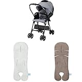 【セット買い】コンビ ベビーカー メチャライト NH グレー (GL) 生後1カ月~36カ月頃まで対象+1秒タオル マルチフィットシート2枚