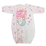 Disney ディズニープリンセス ベビー服 お着がえらくらくドレス＆カバーオール アリエル 50-60cm