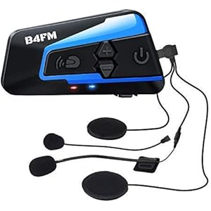 LX-B4FM バイク インカム 4riders 4人同時通話 FMラジ Bluetooth防水インターコ バイク用イン…