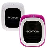 ECOMOM Bottle Sterilizer 99.9％の殺菌力 紫外線　哺乳瓶殺菌システム 220V (海外直送品) (Pink)