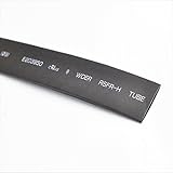 熱収縮チューブ 収縮率50% スミチューブAに相当 Φ22mm～Φ45mm 黒(ブラック) (Φ35mm　580円/ｍ　HS35)
