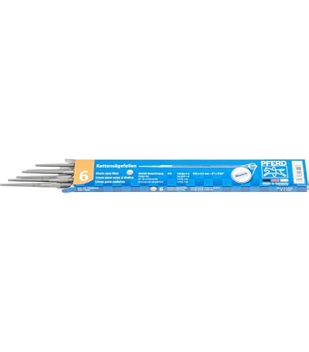 PFERD 17310 Chain Sharp CS-X Depth Gauge File – 8″ Length, Rectangular, Two-Sided Cut For Chainsaw Sharpeners